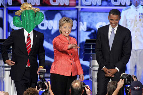 Cactus at the debate